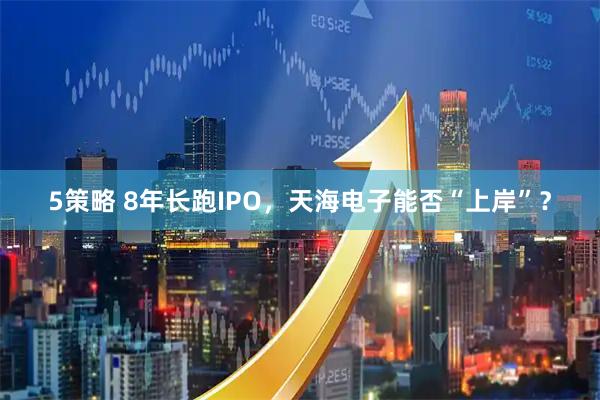 5策略 8年长跑IPO，天海电子能否“上岸”？